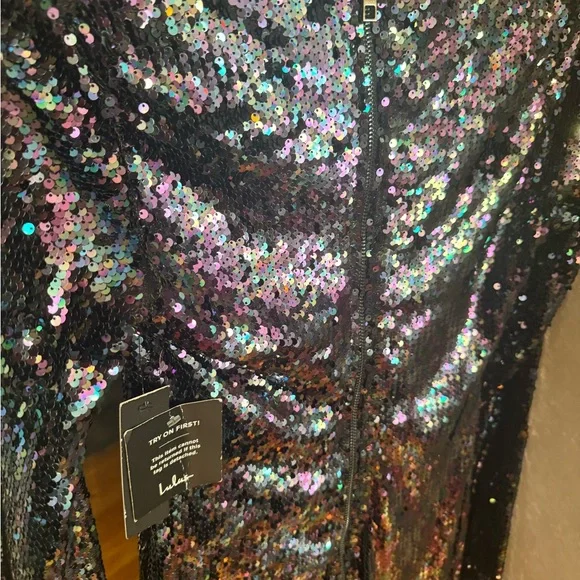 Ulu Multicolor Sequin Dress - Picture 3 of 5